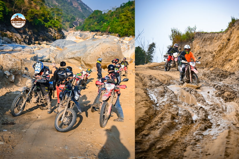 Long journeys and common mishaps during motorcycle tours are unavoidable.